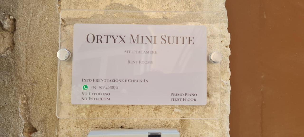 Ortyx Mini Suite Сиракуза Екстериор снимка